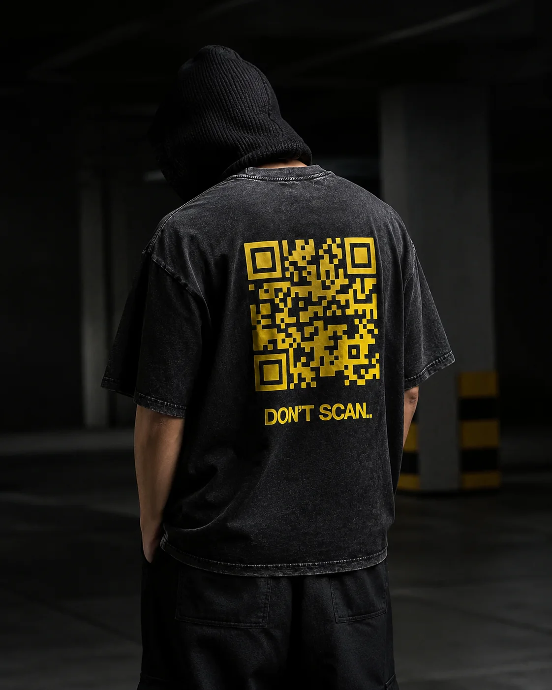 Black LIVE TO B.HUMBLE Tee lifestyle back