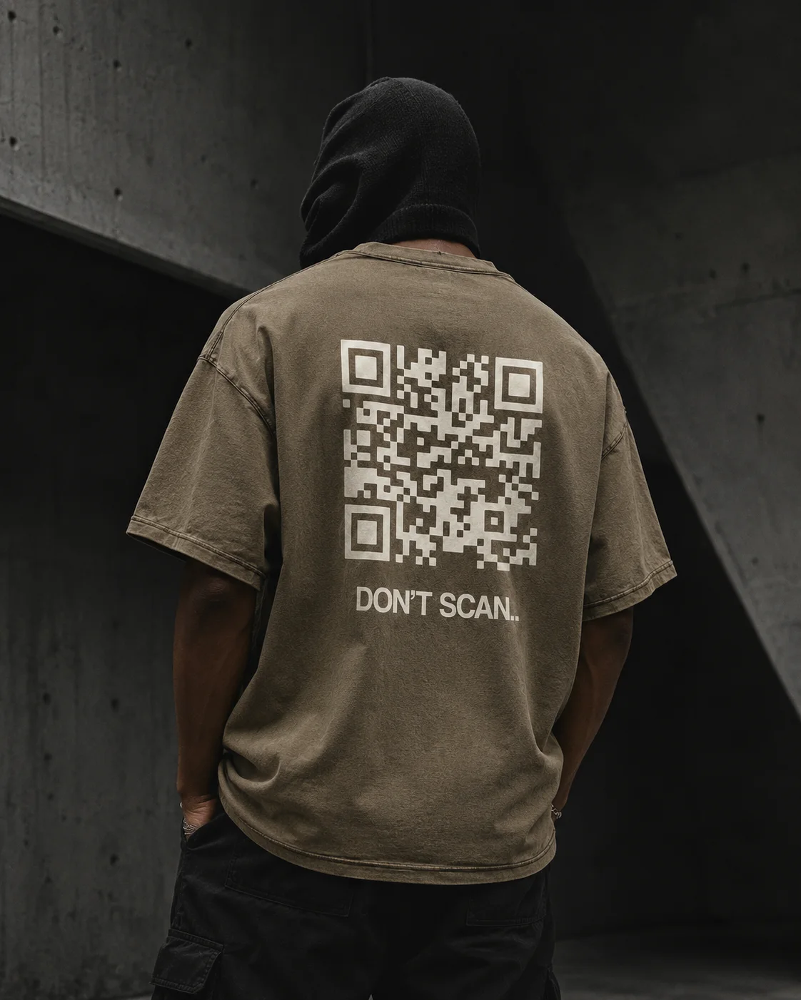 Taupe B.HUMBLE London - Accra Tee lifestyle back